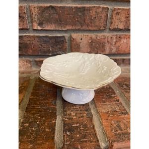 Ceramic Gold Trim Tray